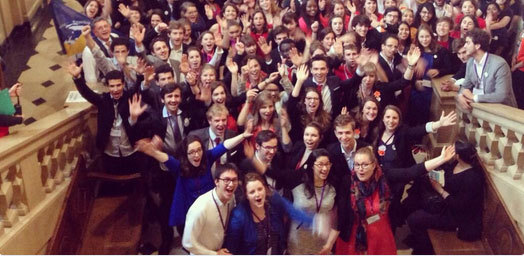 Tous les Enacteurs rassemblés. Photo : Enactus France Tous les Enacteurs rassemblés. Photo : Enactus France