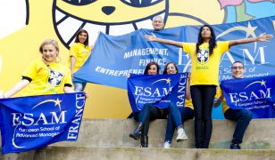 Six étudiants de l'ESAM envoyés au Brésil vivre la Coupe du monde