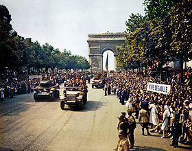 Le 70ème anniversaire de la libération de Paris