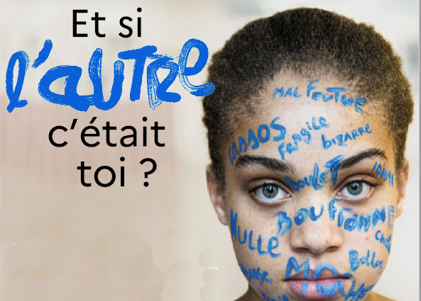 Extrait de l'affiche de la campagne 2022 "Et si l'autre, c'était toi" © DR Extrait de l'affiche de la campagne 2022 "Et si l'autre, c'était toi" © DR