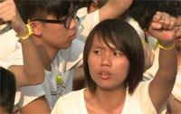 A Hong Kong, les étudiants à la tête des manifestations