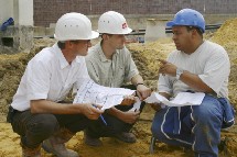 Les élèves de l'ESITC font de nombreux stages sur les chantiers.