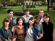 Les premiers étudiants accueillis en 2003, à la cité universitaire.