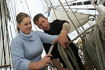 Un stage sur le Belem pour découvrir la voile