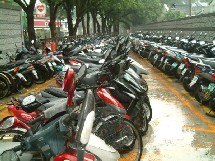 Les marées de scooters Les marées de scooters
