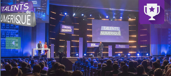 La remise des prix des Talents du numérique a réuni plus de 1000 personnes à Paris.