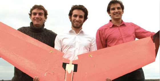 De g. à dr. : Corentin Chéron, Florent Mainfroy et Romain Faoux. De g. à dr. : Corentin Chéron, Florent Mainfroy et Romain Faoux.