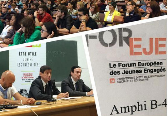Patrick Kanner, ministre de la Ville, de la Jeunesse et des Sports ouvre le FOREJE 2015. Photo : Twitter @PatrickKanner Patrick Kanner, ministre de la Ville, de la Jeunesse et des Sports ouvre le FOREJE 2015. Photo : Twitter @PatrickKanner