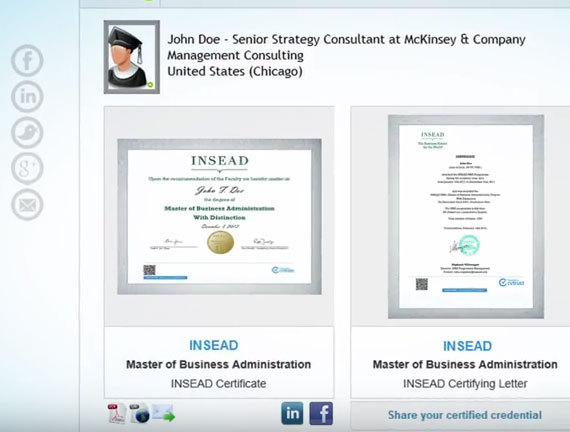 Les grandes écoles avancent vers la certification numérique des diplômes Les grandes écoles avancent vers la certification numérique des diplômes