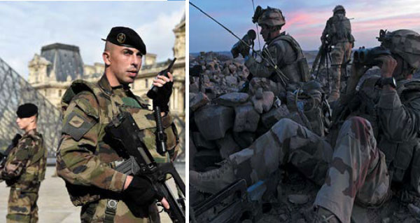 Visuels de la campagne de recrutement 2016. Photos : Armée de Terre.