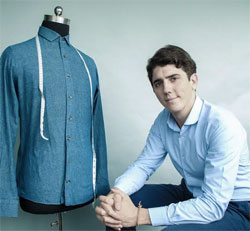 Fabrice, jeune patron de Cotton Society à Shanghai Fabrice, jeune patron de Cotton Society à Shanghai