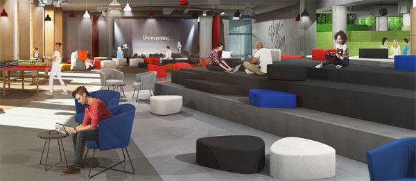 L'Agora de la résidence Ecla Massy Palaiseau. L'Agora de la résidence Ecla Massy Palaiseau.