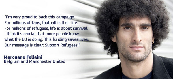#SupportRefugees : une campagne pour soutenir les réfugiés pendant l'Euro de foot