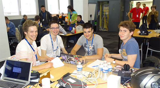 Le hackathon de la Matmut à Rouen clôturait le NWS Festival. Le hackathon de la Matmut à Rouen clôturait le NWS Festival.