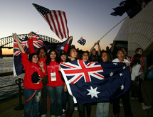 L'arrivée des jeunes © WYD 2008 L'arrivée des jeunes © WYD 2008