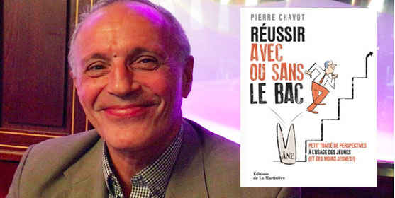 Pierre Chavot, auteur de "Réussir avec ou sans le bac". Photo : reussirmavie.net