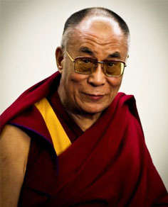Le 14ème Dalaï Lama. Crédit Photo : wikimédia