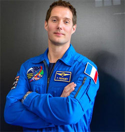 L'astronaute français Thomas Pesquet s'envole pour six mois dans l'espace
