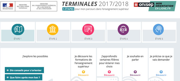 Orientation postbac : l'Onisep lance un site pour les lycéens de terminale