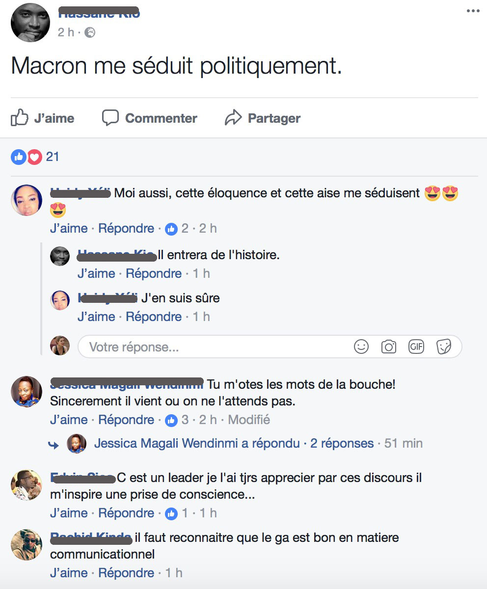 L'appel d'Emmanuel Macron à la jeunesse africaine : "l'éducation sera la priorité absolue de notre nouveau partenariat"