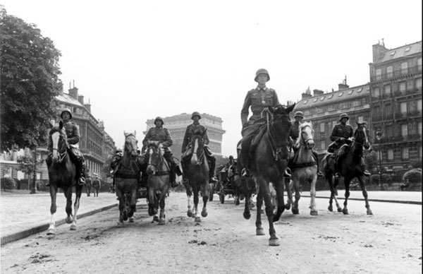 Parade des troupes allemandes à Paris en juin 40 © CC /Wikimédia