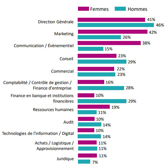 Etudiants et étudiantes rêvent-ils des mêmes carrières ? 