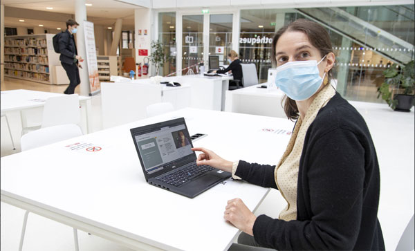 Le campus virtuel de l'IEP de Strasbourg. © Unistra Le campus virtuel de l'IEP de Strasbourg. © Unistra