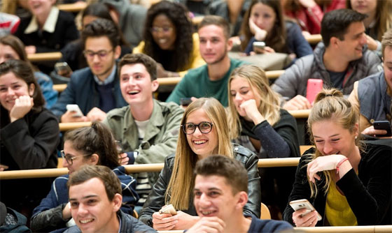 Des étudiants du Bachelor d'Audencia © P. Cauneau / Audencia