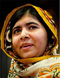 Malala Yousafzai. Photo : Isopix / Parlement européen