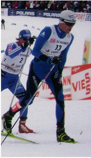 Maurice Manifica, ski de fond