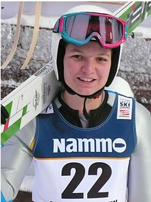 Julia Clair, saut à ski