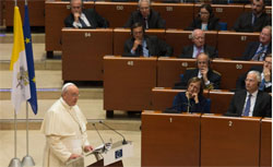 Le pape à Strasbourg : fonder l'Europe sur l'homme et non l'économie