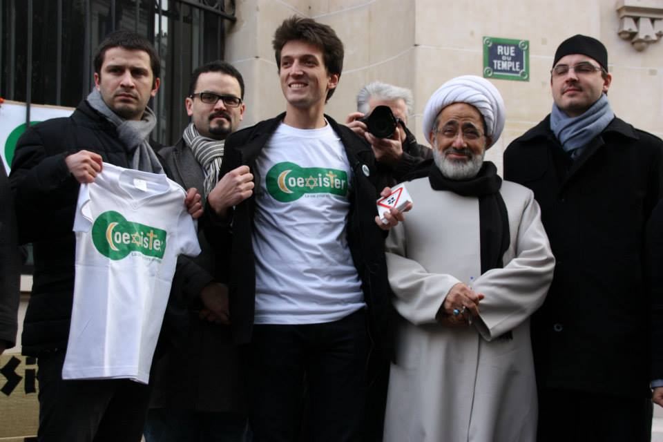 Le 11 janvier 2015, Coexister est avec des millions de Français dans la rue. Crédit photo : Coexister