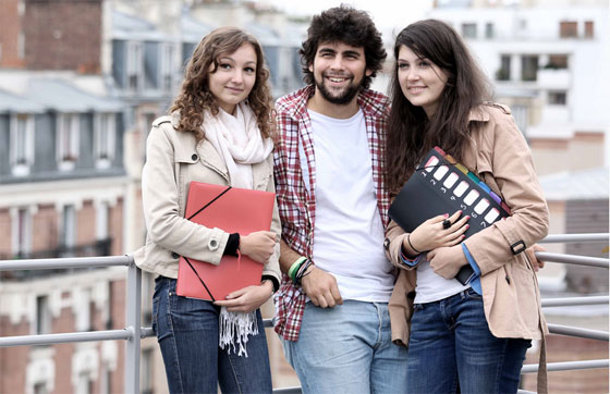Etudiants de l'ECE Paris, l'une des six écoles des concours Avenir et Avenir+. Copyright : ECE Paris