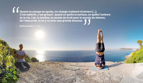 Une Appli Pour Suivre Trois Sportifs De L Extreme En Realite Virtuelle Et A 360