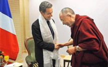 Nicolas Sarkozy a rencontré le dalaï-lama