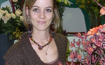 Marina, 24 ans, à l'Ecole des fleuristes de Paris