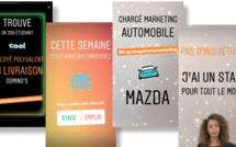 Stages et jobs étudiants : des offres sur Instagram et Student Pop