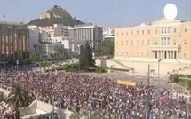 Les Indignés : les jeunes Grecs à leur tour dans la rue