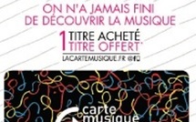 Téléchargement légal : la Carte musique dispo en magasin