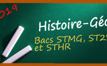 Les corrigés des sujets d'histoire-géo pour les séries STMG, ST2S, STHR