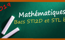 Les corrigés des sujets de maths pour les série STI2D et STL 