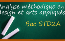 Le corrigé d'analyse méthodique en design et arts appliqués au bac STD2A