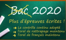 Bac 2020 : toutes les épreuves écrites remplacées par le contrôle continu