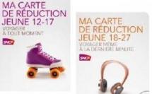 La SNCF lance la carte 12-17 et la carte 18-27 