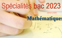 Bac 2023 : les sujets et corrigés de l'épreuve de la spécialité Mathématiques
