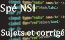 Bac 2023 : les sujets et corrigés de la spécialité Numérique et Sciences Informatiques (NSI)