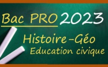 Bac pro 2023 : les sujets et corrigés en Histoire géographie et éducation civique Bac pro 2023 : les sujets et corrigés en Histoire géographie et éducation civique