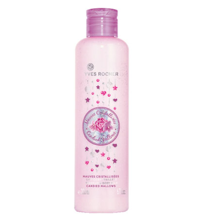 Gel douche pailleté